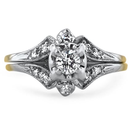 Retro Diamond Vintage Ring