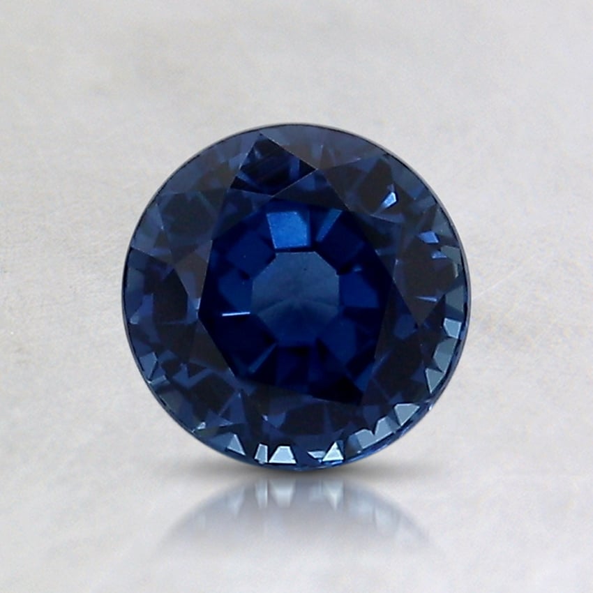 6mm Unheated Blue Round Sapphire