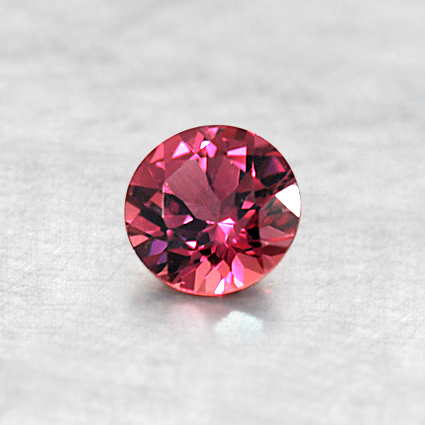 4.5mm Cognac Round Sapphire