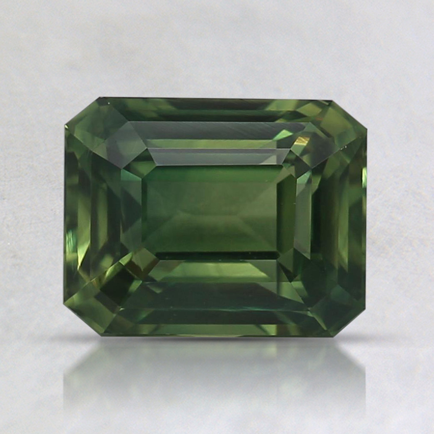 6.9x5.4mm Green Emerald Sapphire
