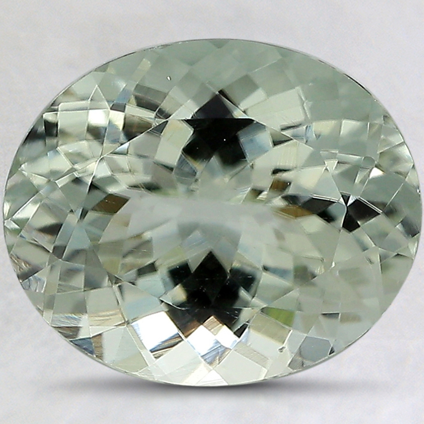 12x10mm Unheated Green Oval Tourmaline