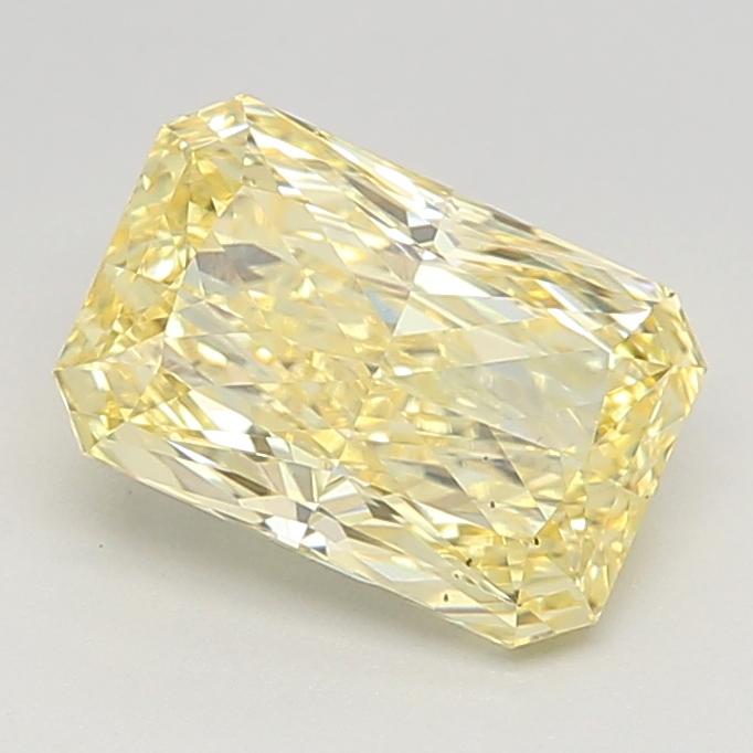 1.69 Ct. Fancy Vivid Yellow Radiant Lab Grown Diamond