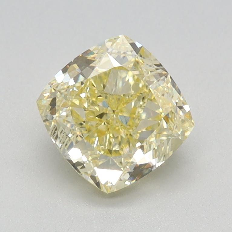 1.16 Ct. Fancy Yellow Cushion Lab Grown Diamond