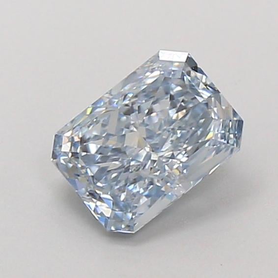 1.02 Ct. Fancy Intense Blue Radiant Lab Grown Diamond