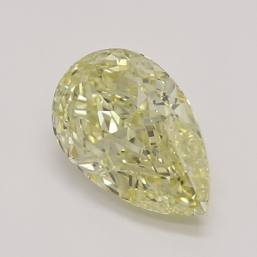 1.71 Ct. Fancy Yellow Pear Diamond
