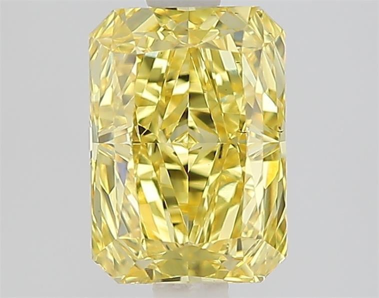 2.05 Ct. Fancy Intense  Yellow Radiant Lab Grown Diamond