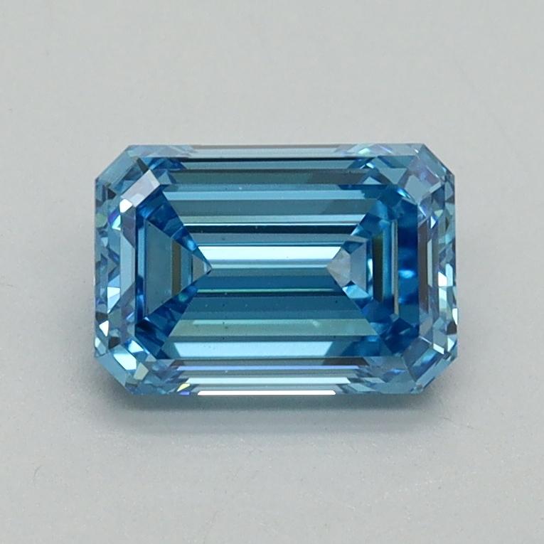 1.04 Ct. Fancy Vivid Blue Emerald Lab Grown Diamond