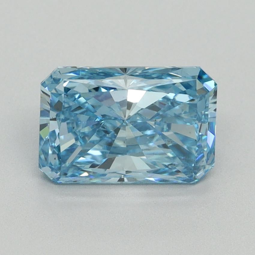 1.98 Ct. Fancy Vivid Blue Radiant Lab Grown Diamond