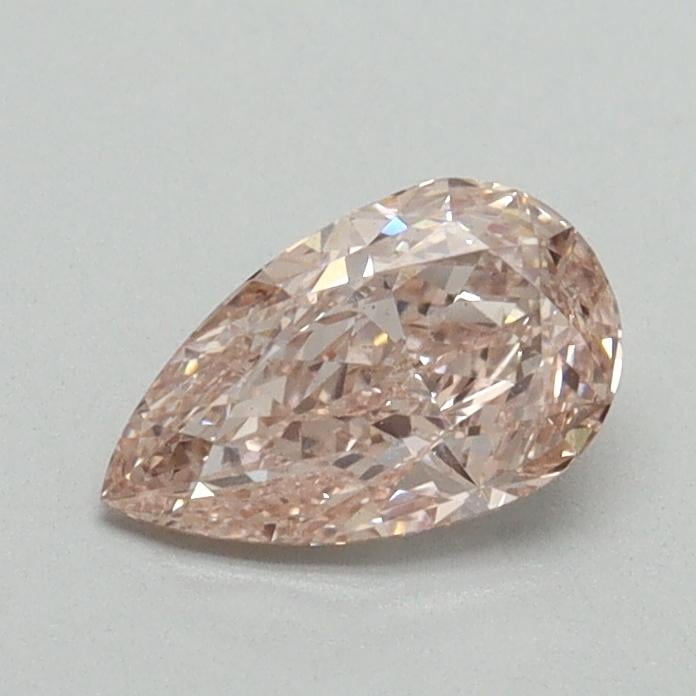 0.61 Ct. Fancy Intense Pink Pear Lab Grown Diamond