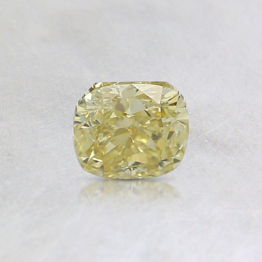 0.50 Ct. Fancy Brownish Greenish Yellow Cushion Diamond