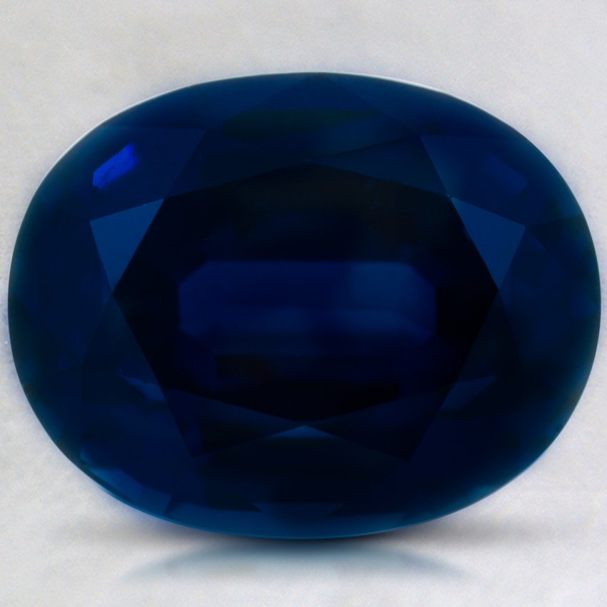 13.2x10.4mm Super Premium Blue Oval Sapphire
