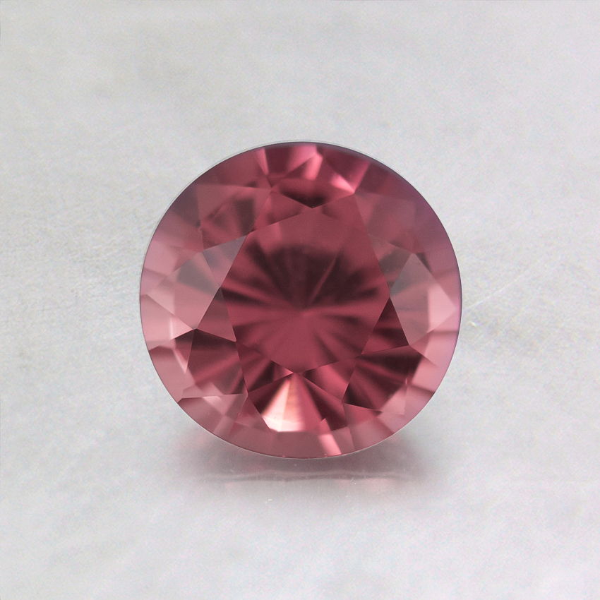 5.5mm Unheated Peach Round Sapphire