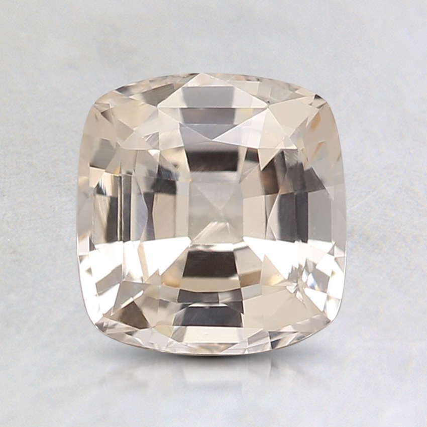 6.8x6.4mm Unheated Peach Cushion Sapphire
