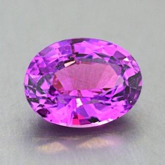 7x5mm Purple Oval Sapphire