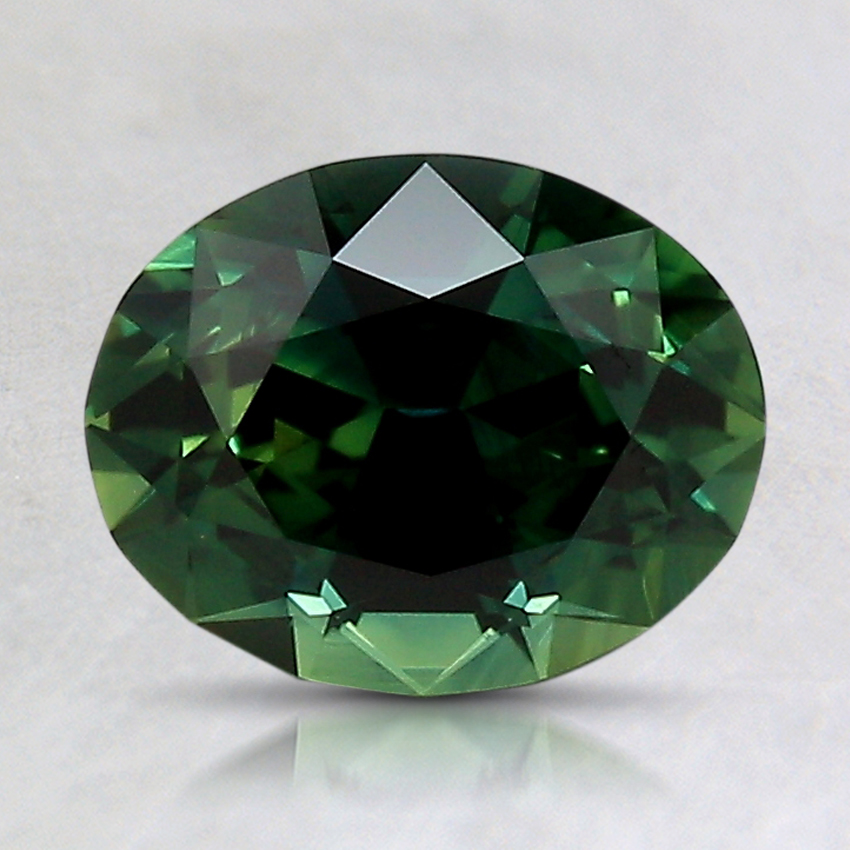 8.1x6.5mm Unheated Bi-Color Oval Australian Sapphire