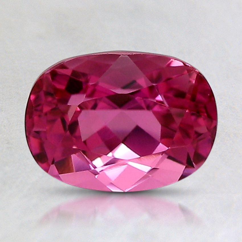 8.1x6.1mm Pink Cushion Tourmaline