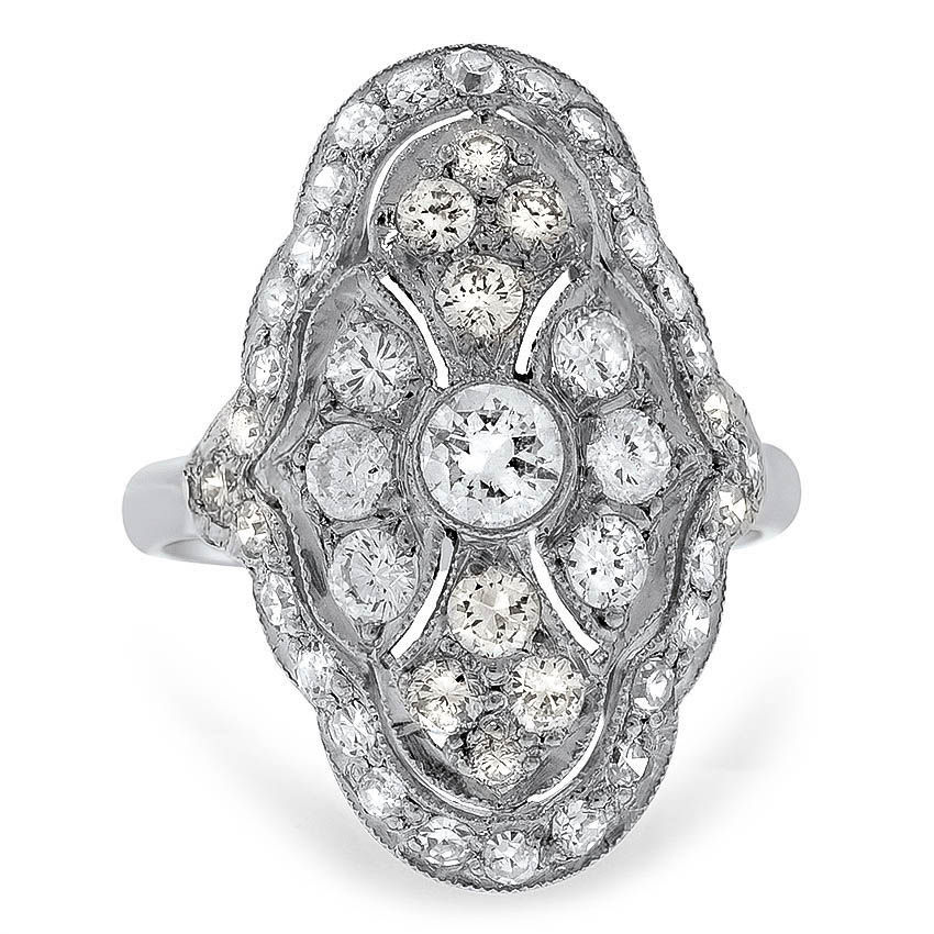 Art Deco Diamond Vintage Ring