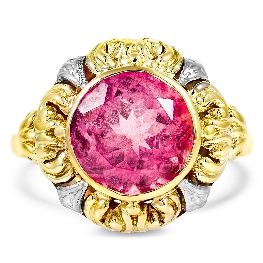 Edwardian Tourmaline Cocktail Ring