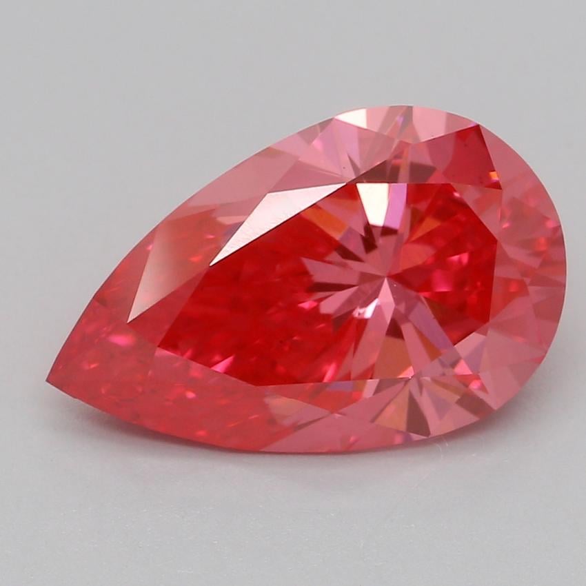 2.03 Ct. Fancy Vivid Pink Pear Lab Grown Diamond