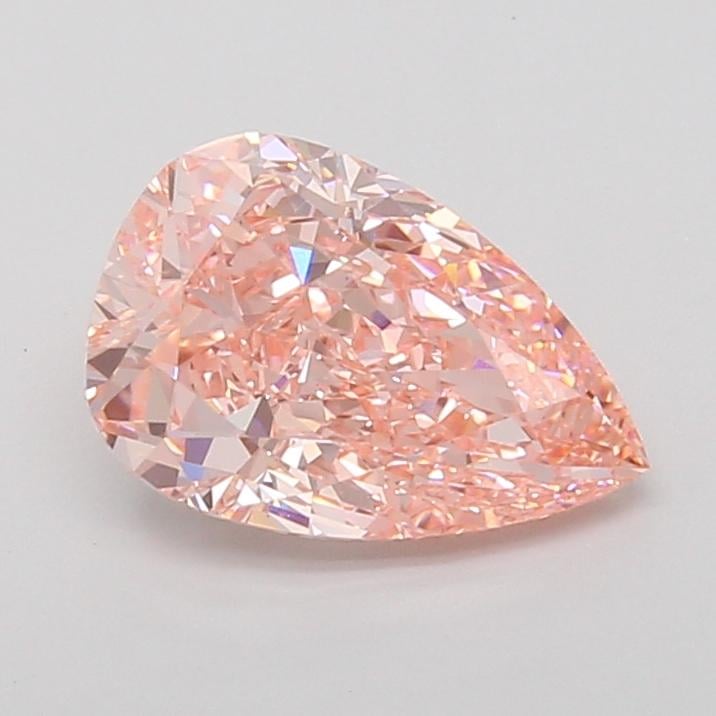 2.06 Ct. Fancy Vivid Pink Pear Lab Grown Diamond