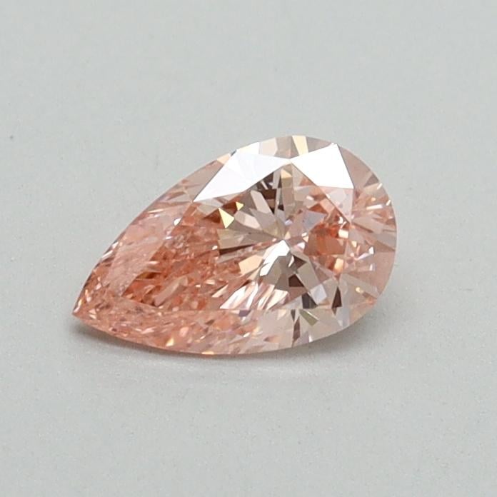 0.36 Ct. Fancy Vivid Pink Pear Lab Grown Diamond