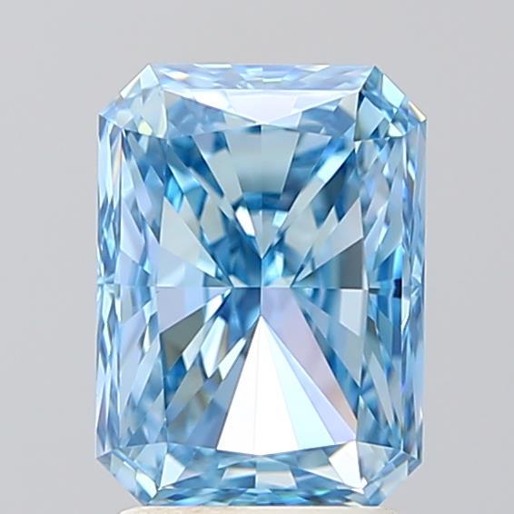 2.54 Ct. Fancy Intense Blue Radiant Lab Grown Diamond
