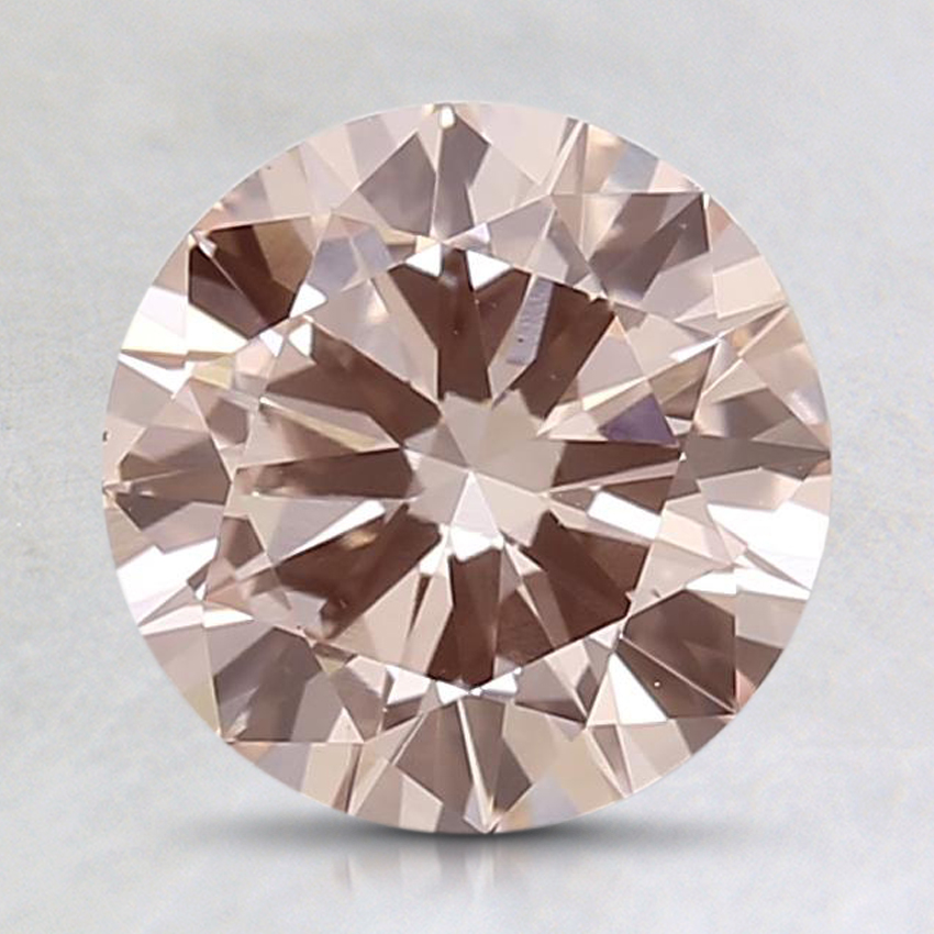 1.8 Ct. Fancy Intense Pink Round Lab Created Diamond