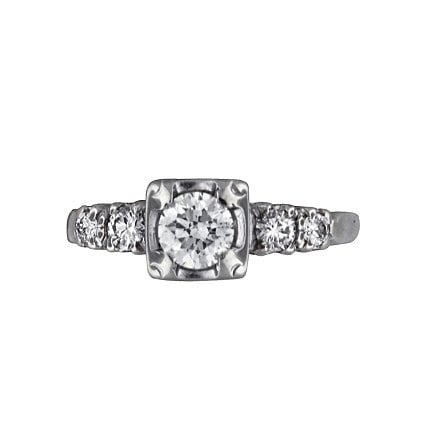 Retro Diamond Vintage Ring