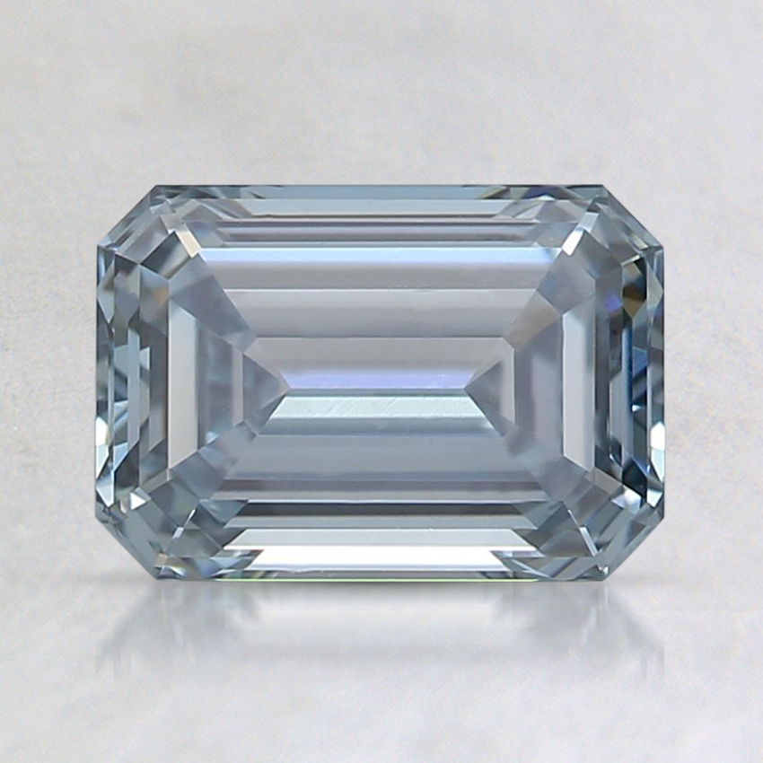 1.31 Ct. Fancy Greenish Blue Emerald Lab Grown Diamond