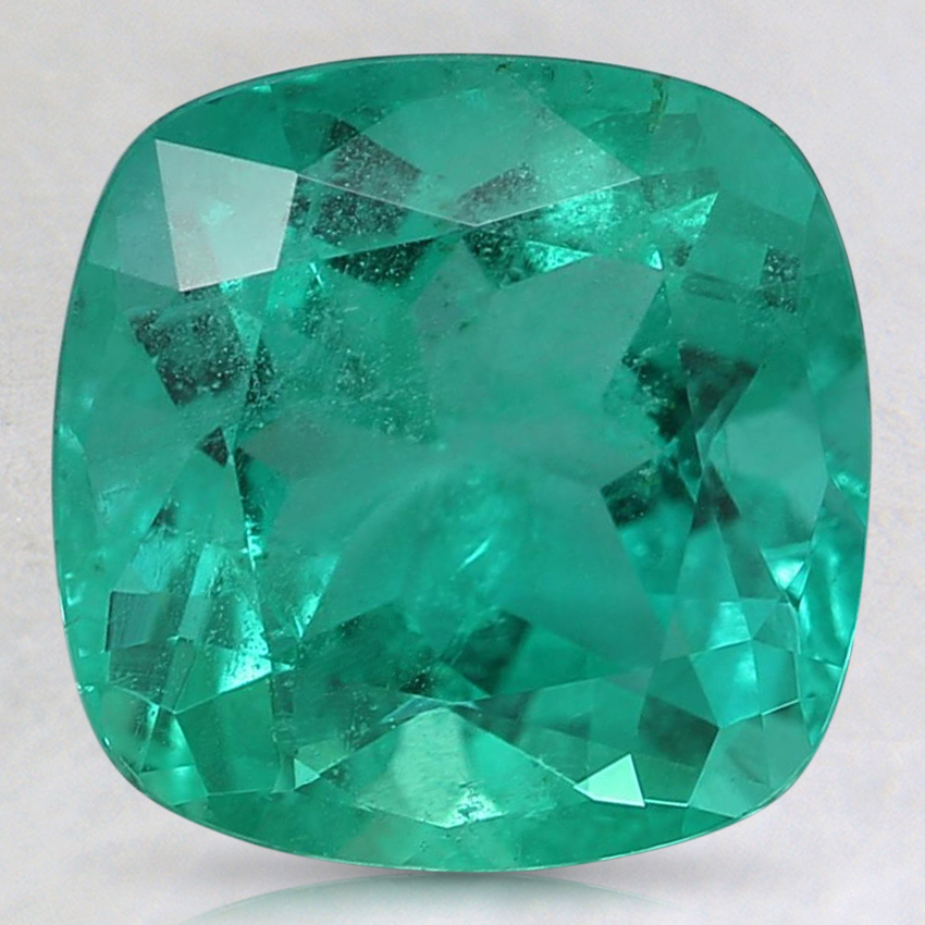 9mm Super Premium Cushion Emerald