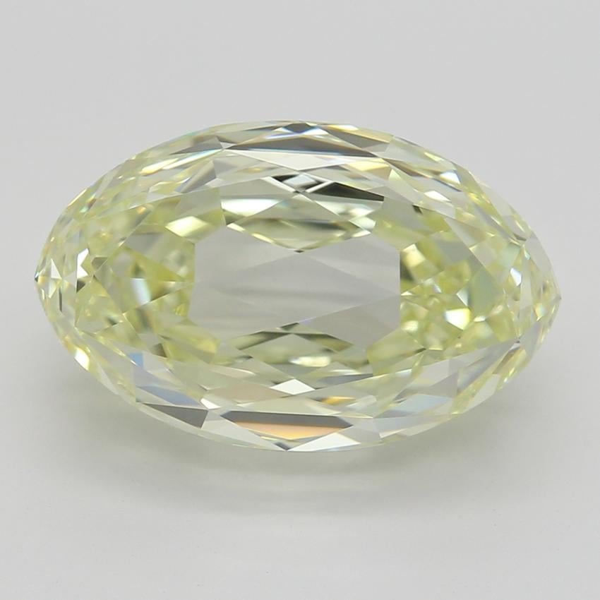4.18 Ct. Fancy Light Yellow Marquise Diamond