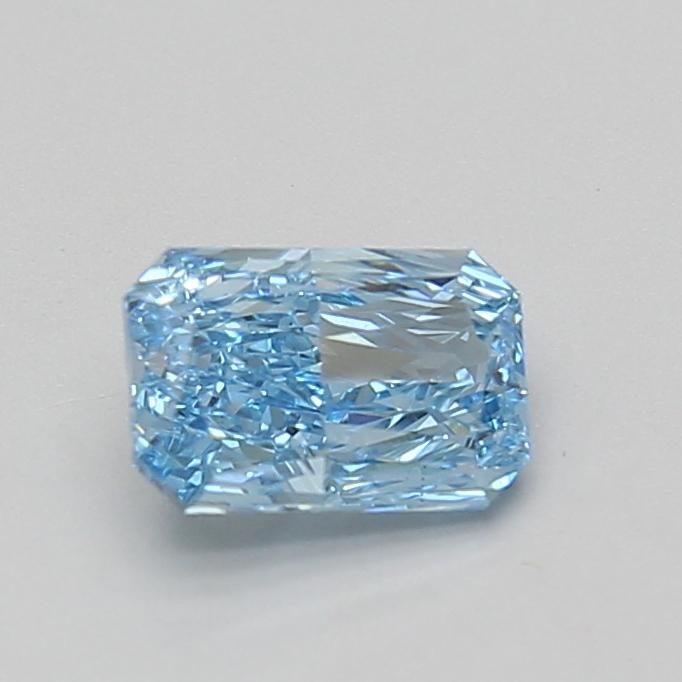 1.03 Ct. Fancy Vivid Blue Radiant Lab Grown Diamond