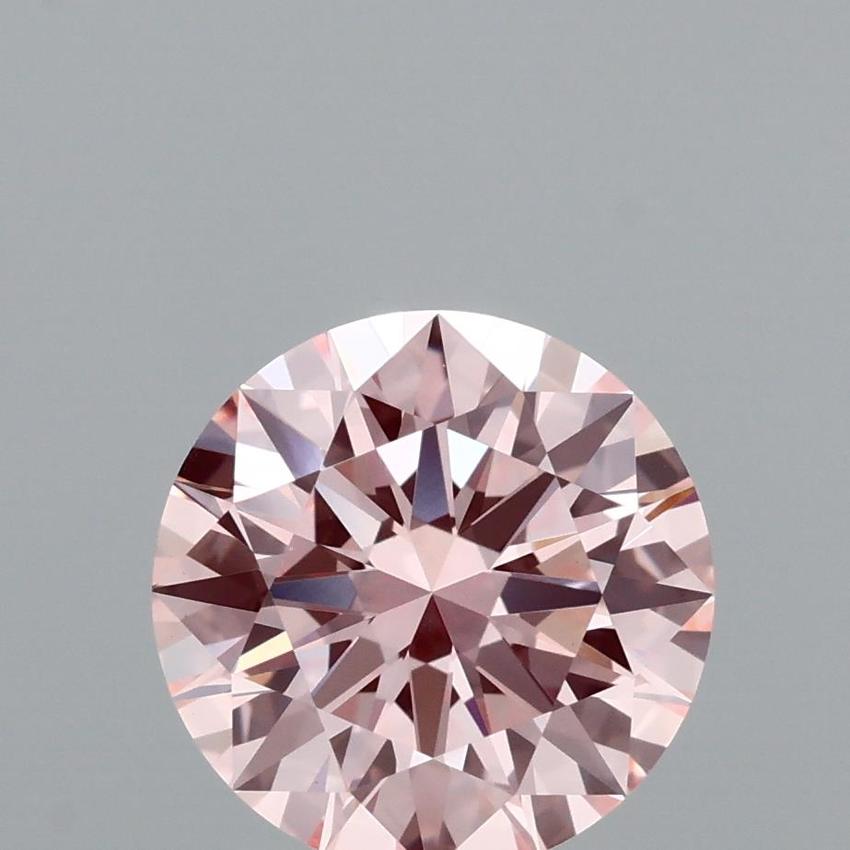 2.11 Ct. Fancy Vivid Pink Round Lab Grown Diamond