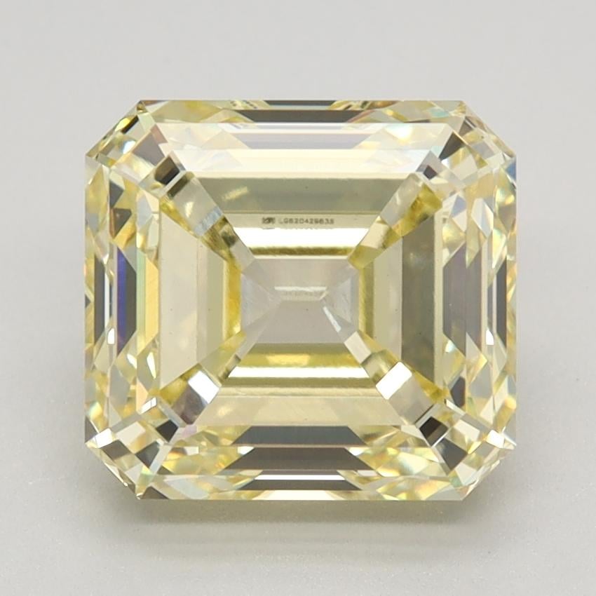 3.05 Ct. Fancy Intense Yellow Emerald Lab Grown Diamond