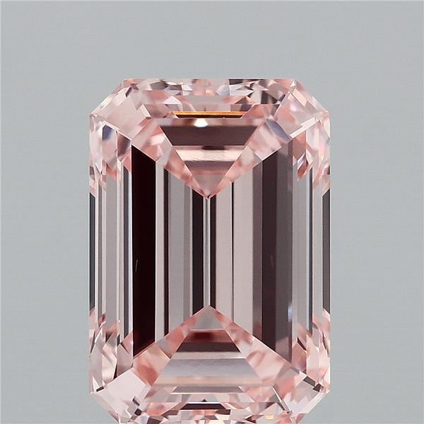 5.30 Ct. Fancy Intense Pink Emerald Lab Grown Diamond