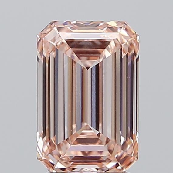 2.70 Ct. Fancy Intense Pink Emerald Lab Grown Diamond