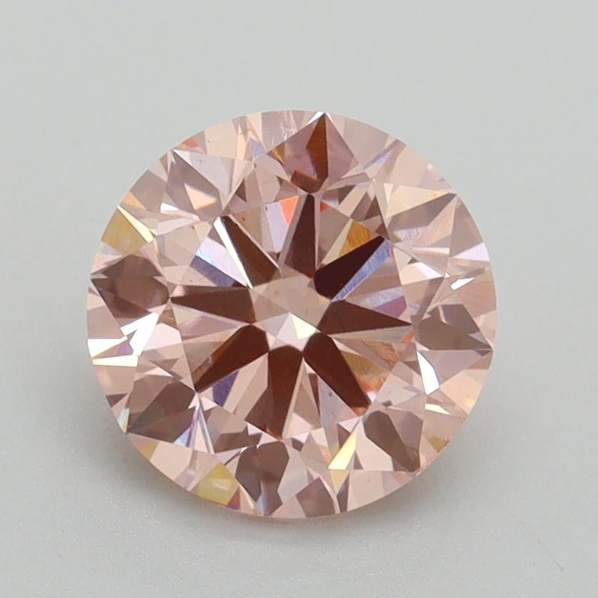 1.80 Ct. Fancy Intense Pink Round Lab Grown Diamond