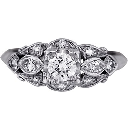 Retro Diamond Vintage Ring