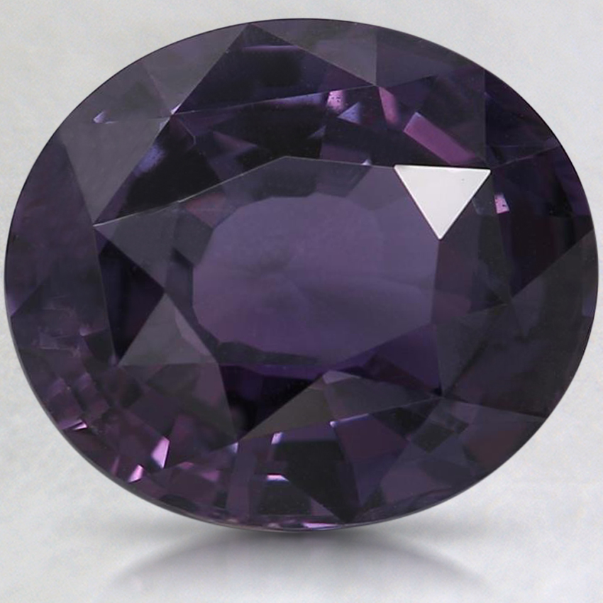 11.1x9.6mm Premium Purple Oval Sapphire