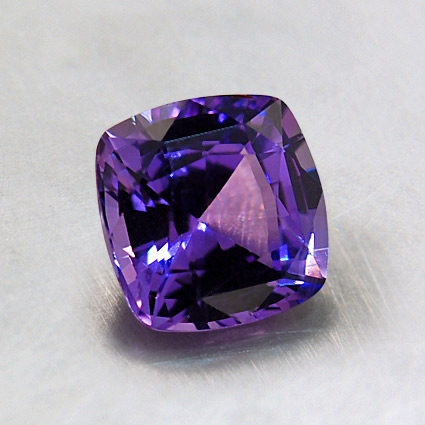 6mm Purple Cushion Sapphire