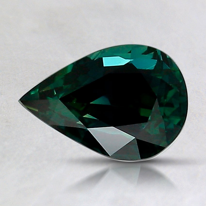 8.4x5.7mm Teal Pear Australian Sapphire