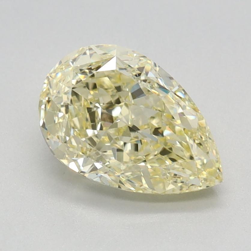 1.42 Ct. Fancy Intense Yellow Pear Lab Grown Diamond