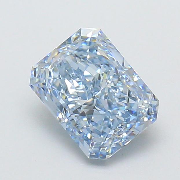 1.46 Ct. Fancy Intense Blue Radiant Lab Grown Diamond