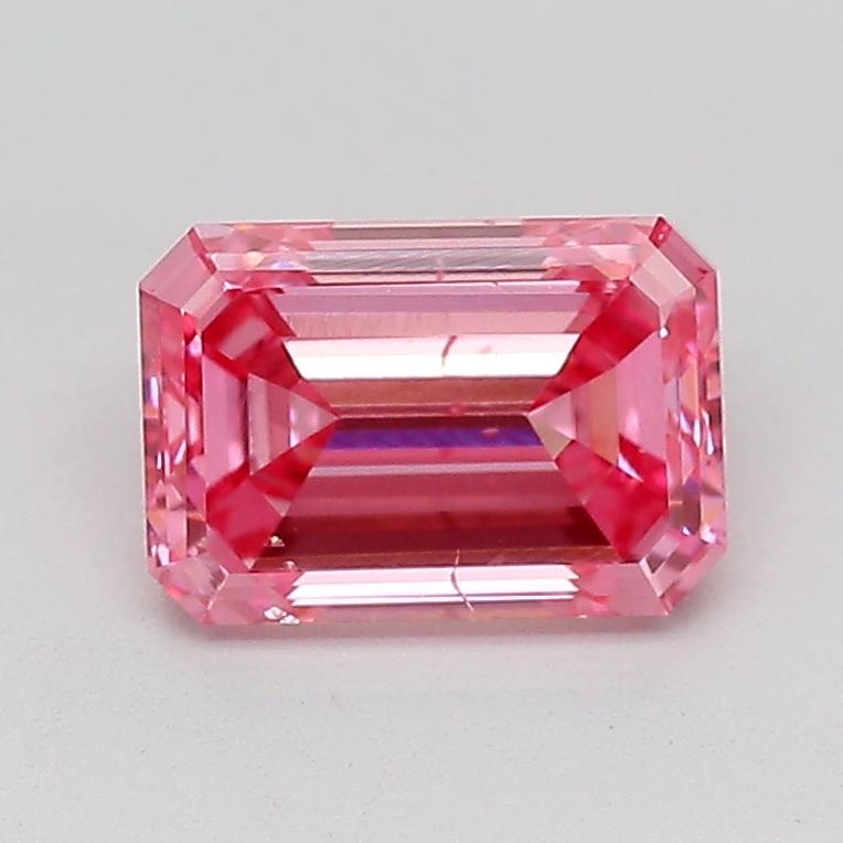 1.01 Ct. Fancy Vivid  Pink Emerald Lab Grown Diamond
