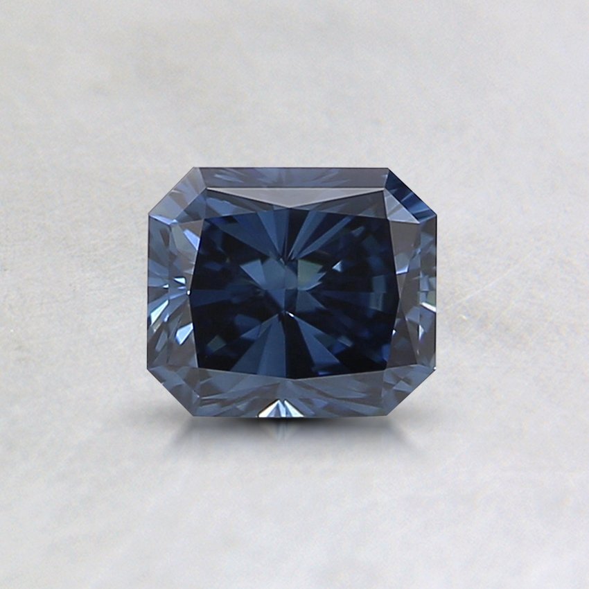 0.55 Ct. Fancy Deep Blue Radiant Lab Grown Diamond