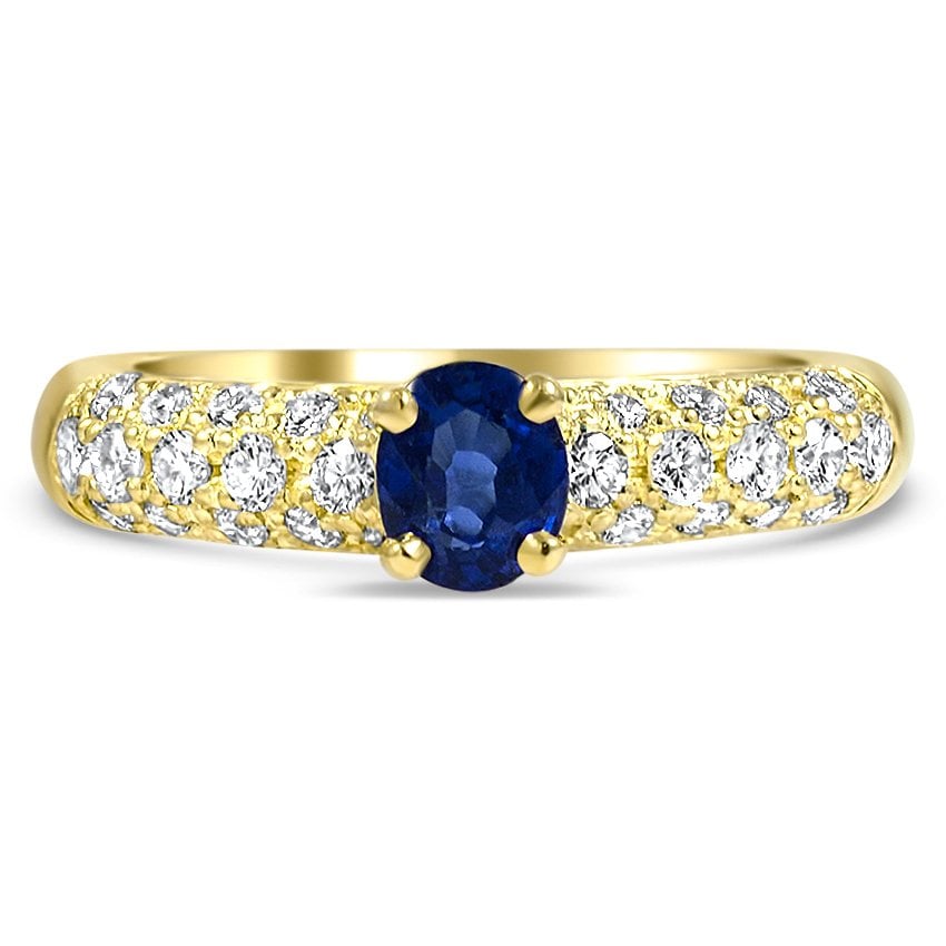 Retro Sapphire Vintage Ring