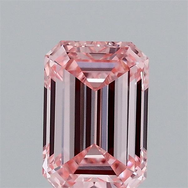 0.96 Ct. Fancy Intense Pink Emerald Lab Grown Diamond