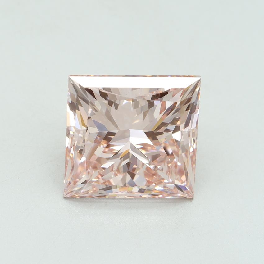 5.09 Ct. Fancy Intense Pink Princess Lab Grown Diamond