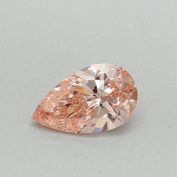 0.31 Ct. Fancy Vivid Pink Pear Lab Grown Diamond