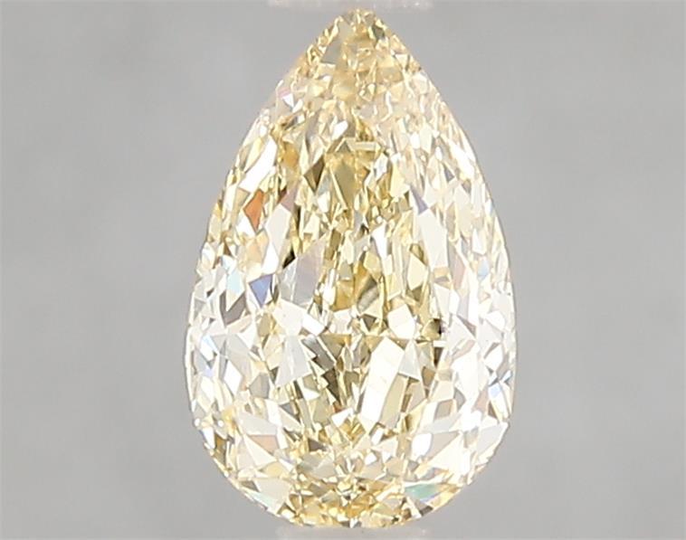 1.08 Ct. Fancy Yellow Pear Lab Grown Diamond